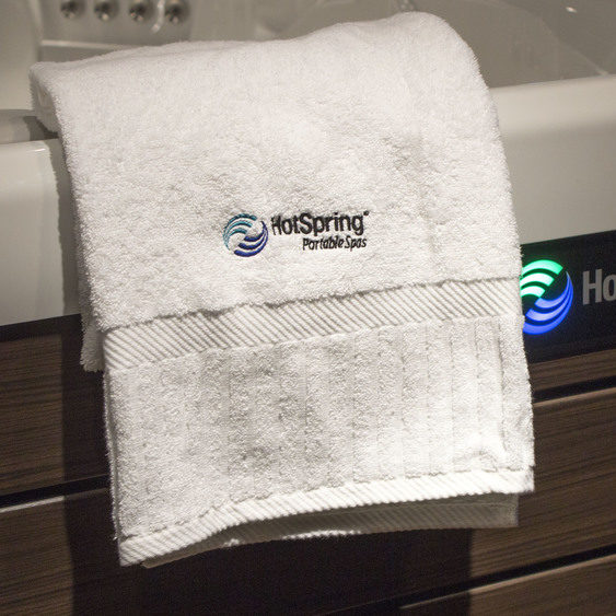 Hot Springs Spa Embroidered Towel