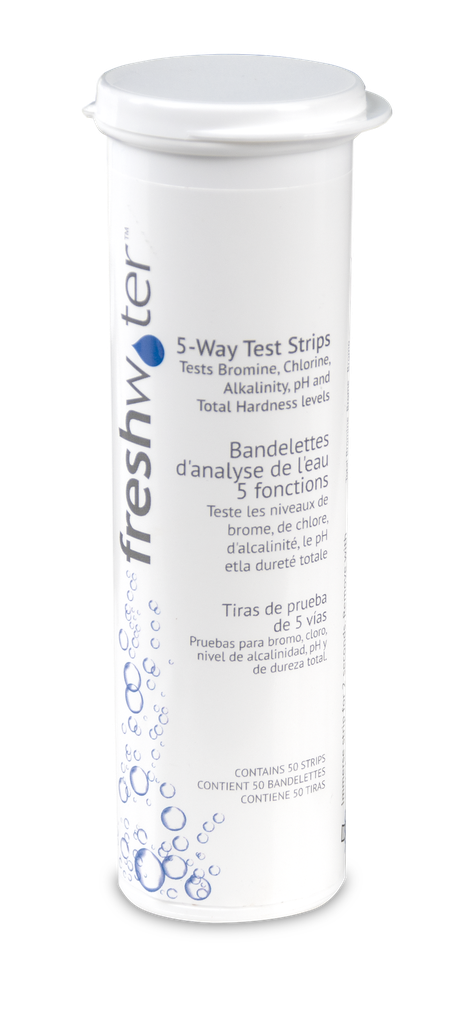 FRESHWATER® 5 WAY TEST STRIPS