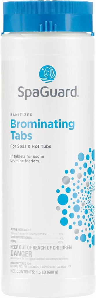 SPAGUARD BROMINE TABLETS, 1.5 LB